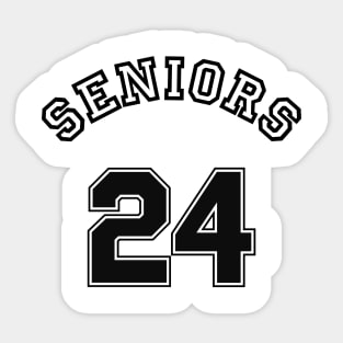 Seniors 2024 Sticker